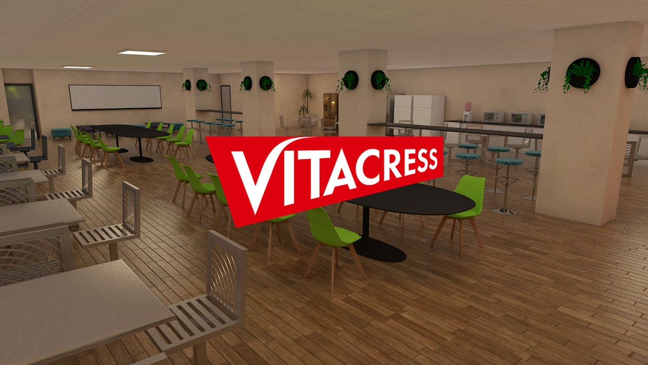 Vitacress canteen interior design concept